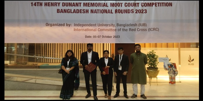 State University of Bangladesh Law Team Excels in 14th Henry Dunant Memorial Moot Court Competition