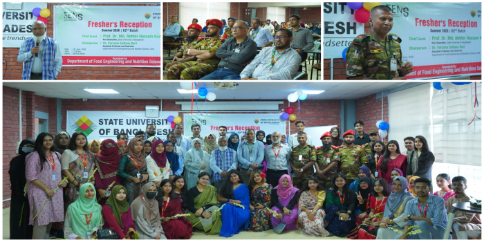 Freshers Reception of FENS Batch 62 Successfully Held at SUB