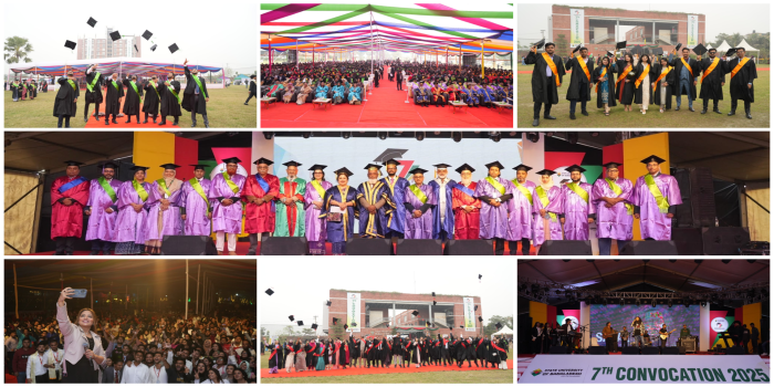 Glimpses from the 7th Convocation Ceremony of the State University of Bangladesh